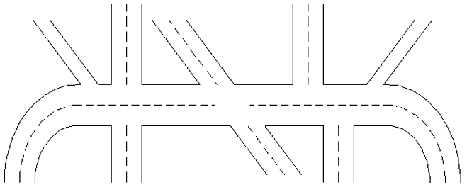 Accident sketch diagram